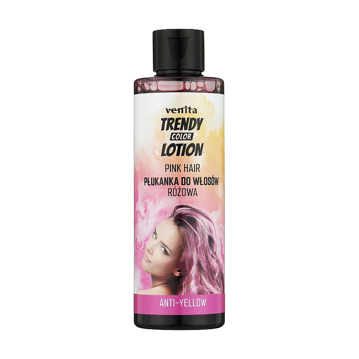 Уцінка! Ополіскувач Venita Salon Professional Anty-Yellow для освітленого та сивого волосся, Pink, 200 мл
Уцінка! Ополіскувач Venita Salon Professional Anty-Yellow для освітленого та сивого волосся, Pink, 200 мл