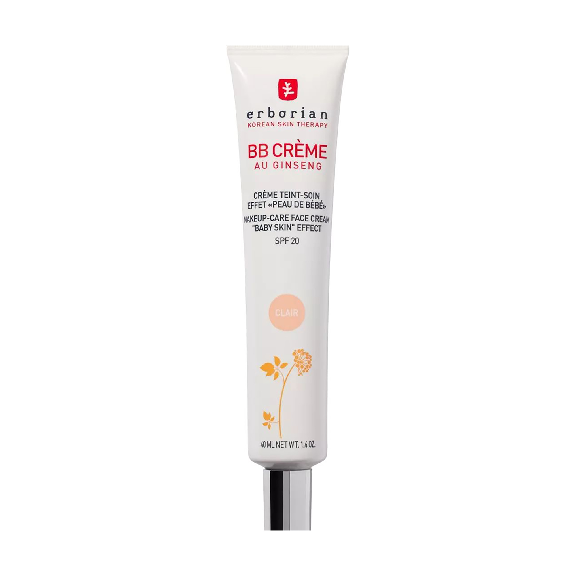 BB-крем для обличчя Erborian BB Cream Ginseng Clair SPF 20, 40 мл
BB-крем для обличчя Erborian BB Cream Ginseng Clair SPF 20, 40 мл