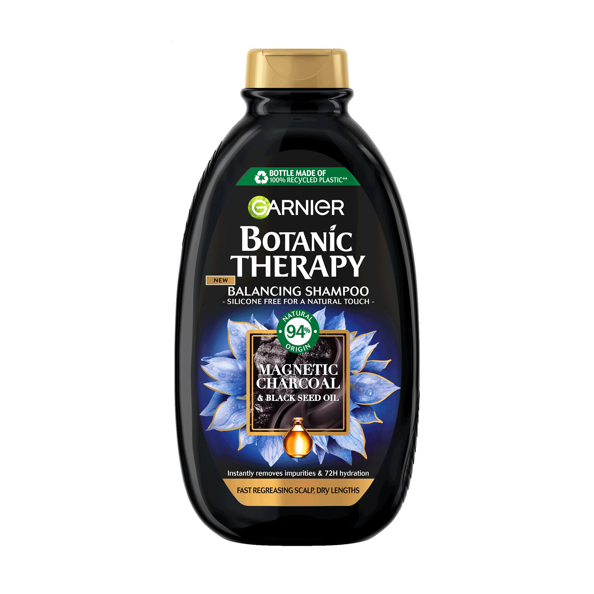 Шампунь Garnier Botanic Therapy Магнетичне вугілля та чорний кмин, для схильної до жирності шкіри голови та сухих кінчиків волосся, 400 мл
Шампунь Garnier Botanic Therapy Магнетичне вугілля та чорний кмин, для схильної до жирності шкіри голови та сухих кінчиків волосся, 400 мл