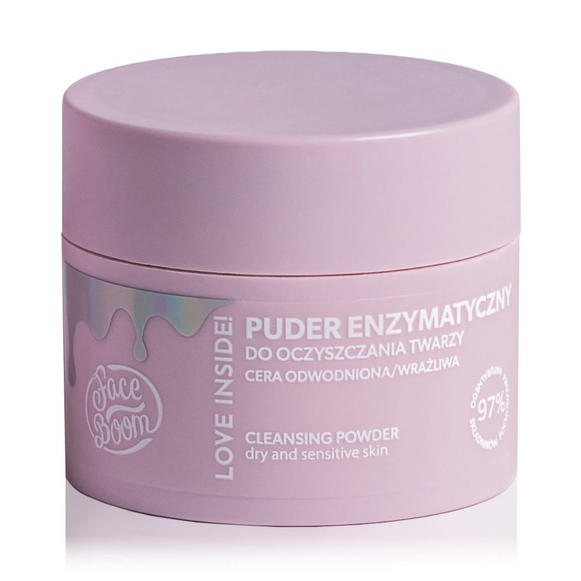 Ензимний пілінг-порошок для обличчя Face Boom Cleansing Powder для сухої та чутливої шкіри, 20 г
Ензимний пілінг-порошок для обличчя Face Boom Cleansing Powder для сухої та чутливої шкіри, 20 г
