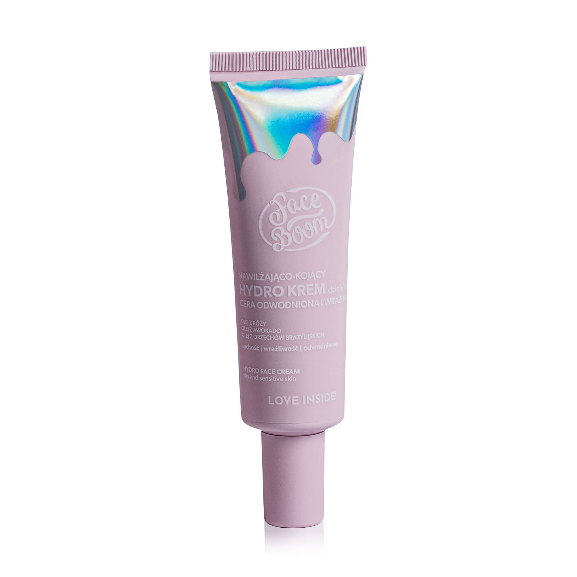Уцінка! Зволожувальний крем для обличчя Face Boom Face Cream для сухої та чутливої шкіри, 50 мл
Уцінка! Зволожувальний крем для обличчя Face Boom Face Cream для сухої та чутливої шкіри, 50 мл