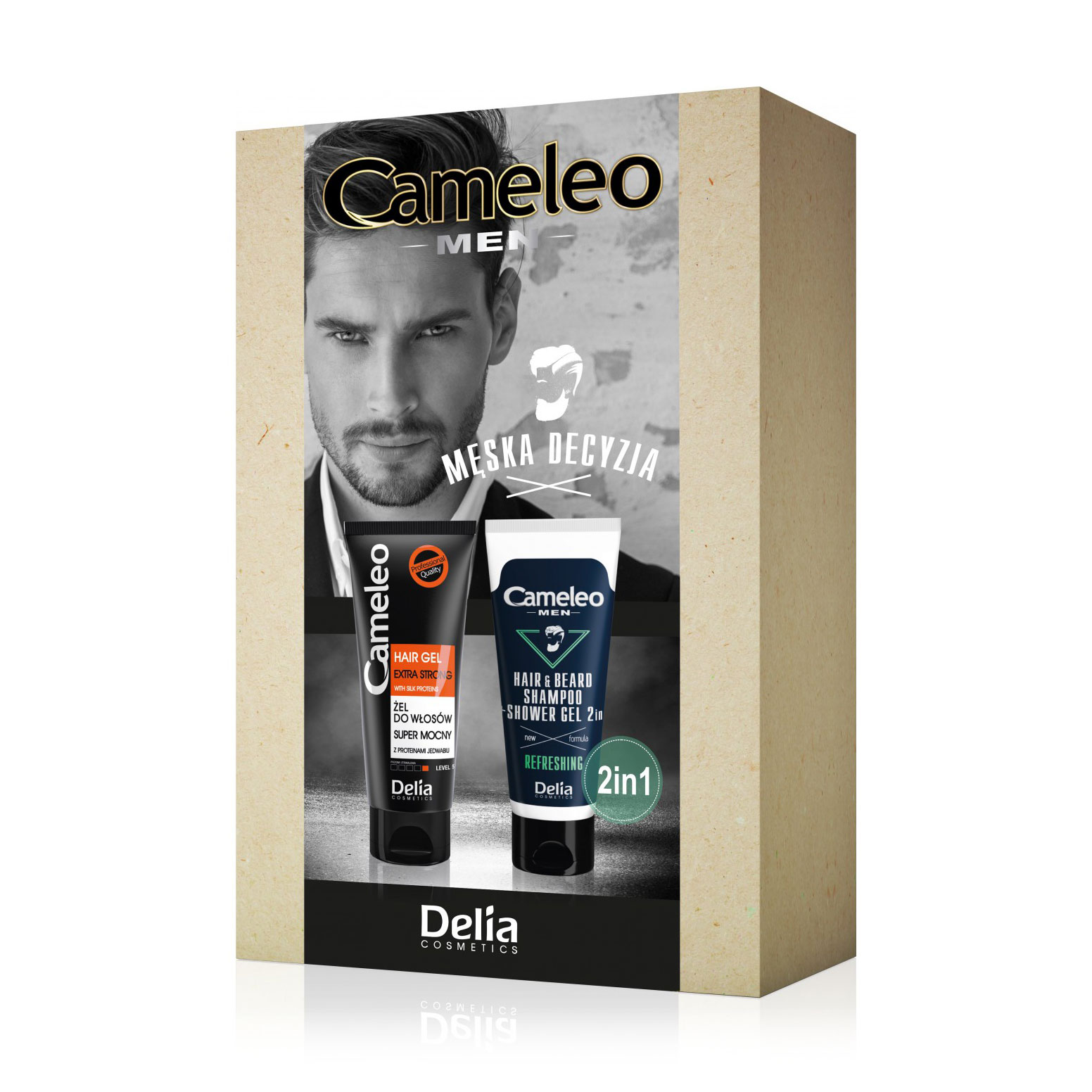 Чоловічий набір для волосся Delia Cameleo Men (шампунь, 150 мл + гель для волосся, 200 мл)
Чоловічий набір для волосся Delia Cameleo Men (шампунь, 150 мл + гель для волосся, 200 мл)