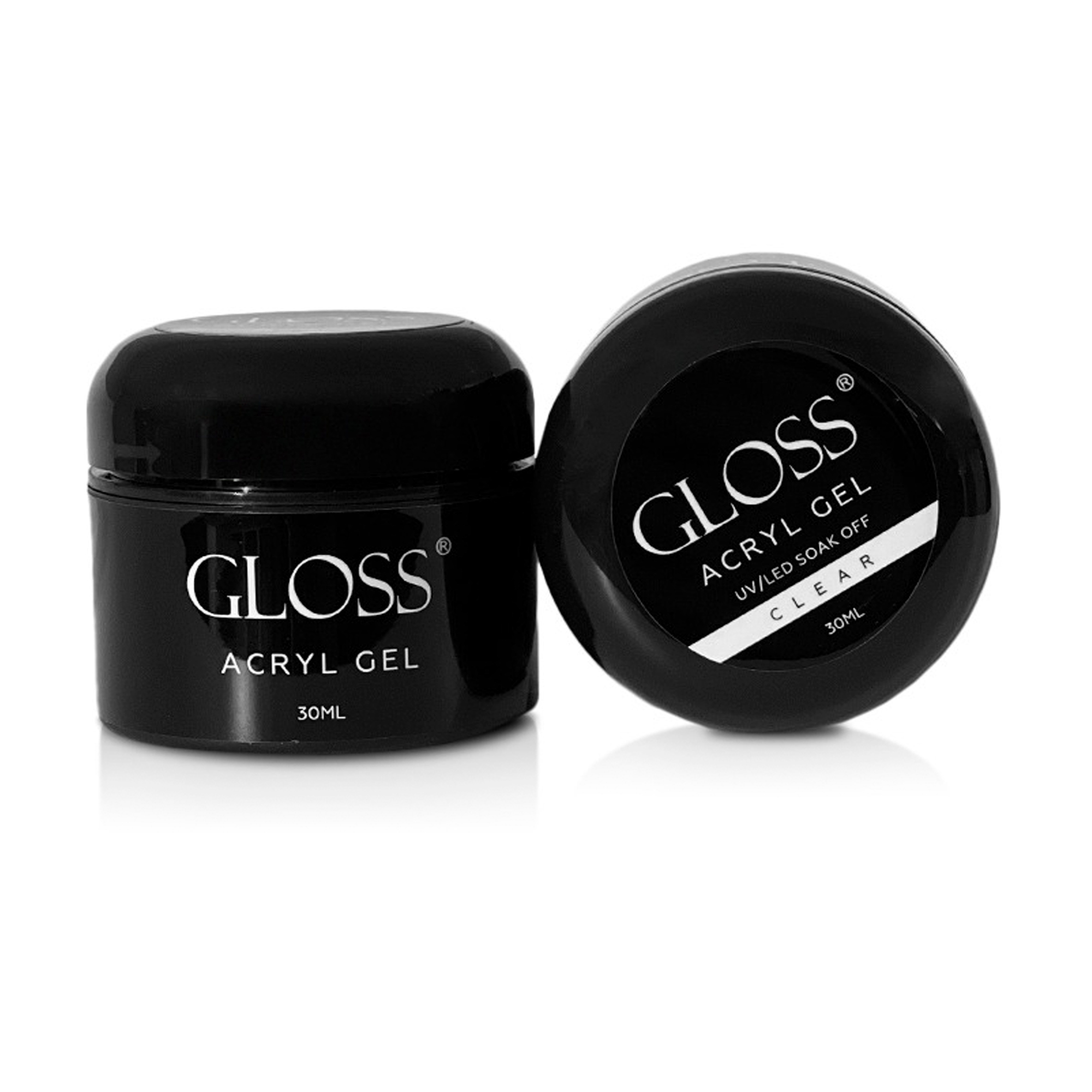 Акрил-гель Gloss Acryl Gel UV/LED Soak Off, Clear, 30 мл (у баночці)
Акрил-гель Gloss Acryl Gel UV/LED Soak Off, Clear, 30 мл (у баночці)