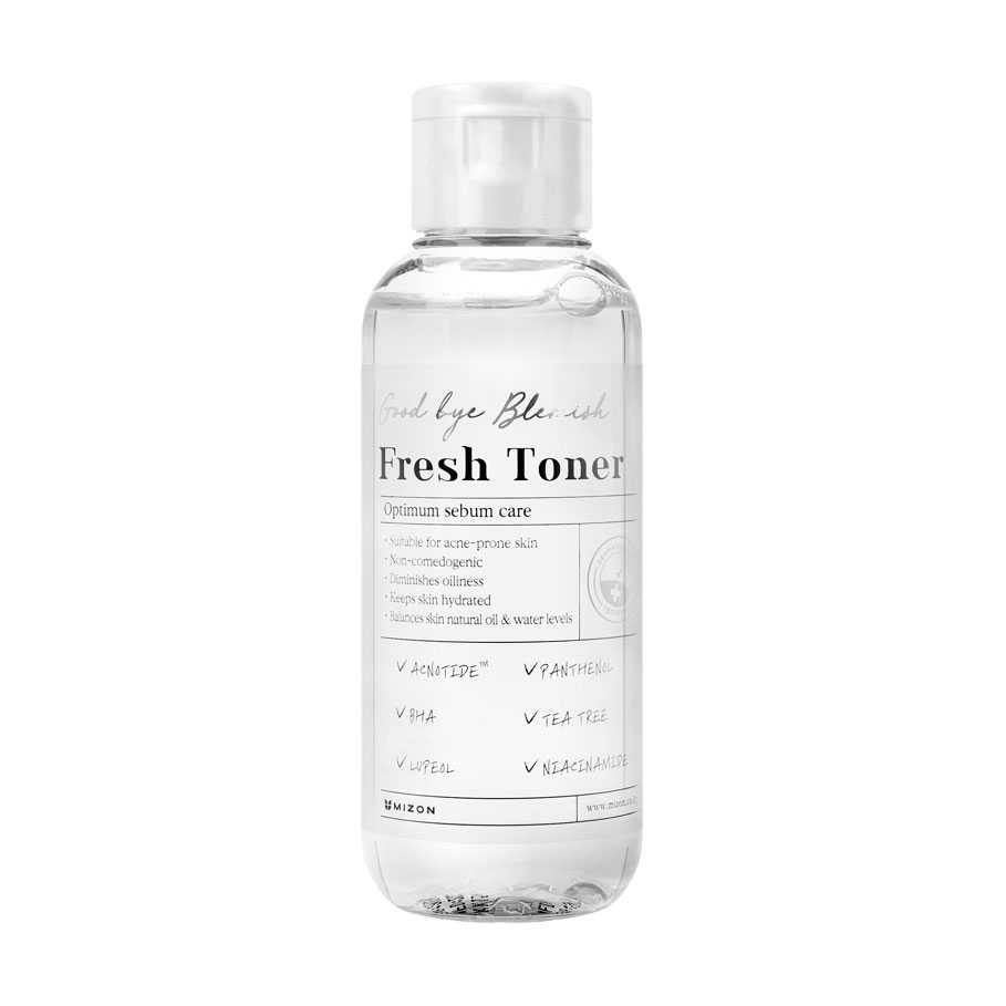 Уцінка! Тонер для обличчя Mizon Good Bye Blemish Fresh Toner проблемної шкіри, з пептидами, 120 мл
Уцінка! Тонер для обличчя Mizon Good Bye Blemish Fresh Toner проблемної шкіри, з пептидами, 120 мл