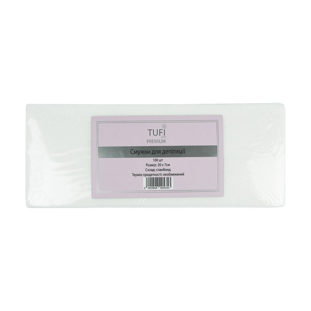 Смужки для депіляції Tufi Profi Premium, 100 шт
Смужки для депіляції Tufi Profi Premium, 100 шт