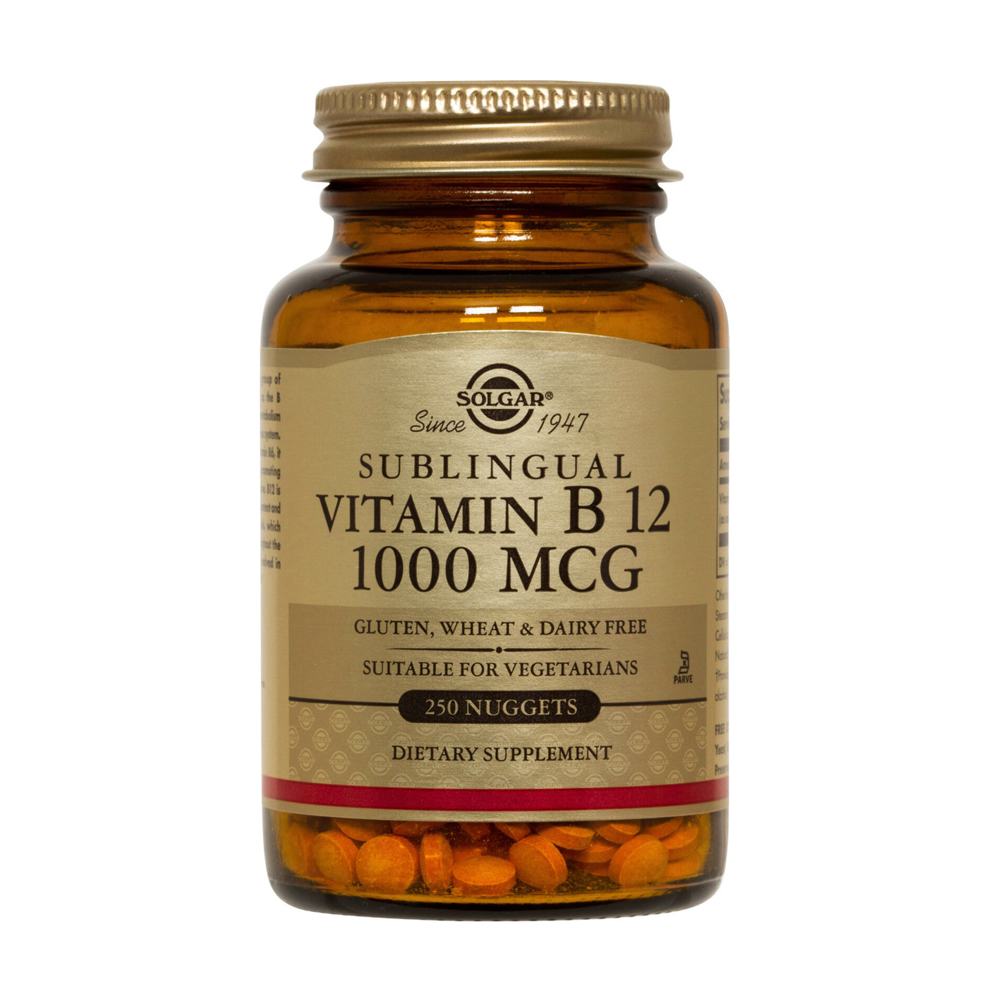 Вітамін B12 Solgar Sublingual Vitamin B12, 1000 мкг, 250 таблеток
Вітамін B12 Solgar Sublingual Vitamin B12, 1000 мкг, 250 таблеток