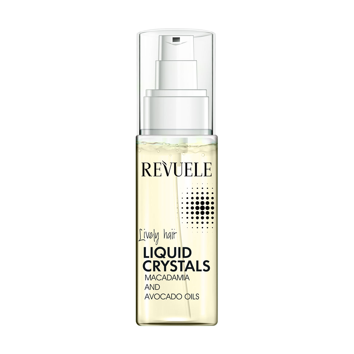 Рідкі кристали для волосся Revuele Lively Hair Liquid Crystals з олією макадамії та авокадо, 50 мл
Рідкі кристали для волосся Revuele Lively Hair Liquid Crystals з олією макадамії та авокадо, 50 мл