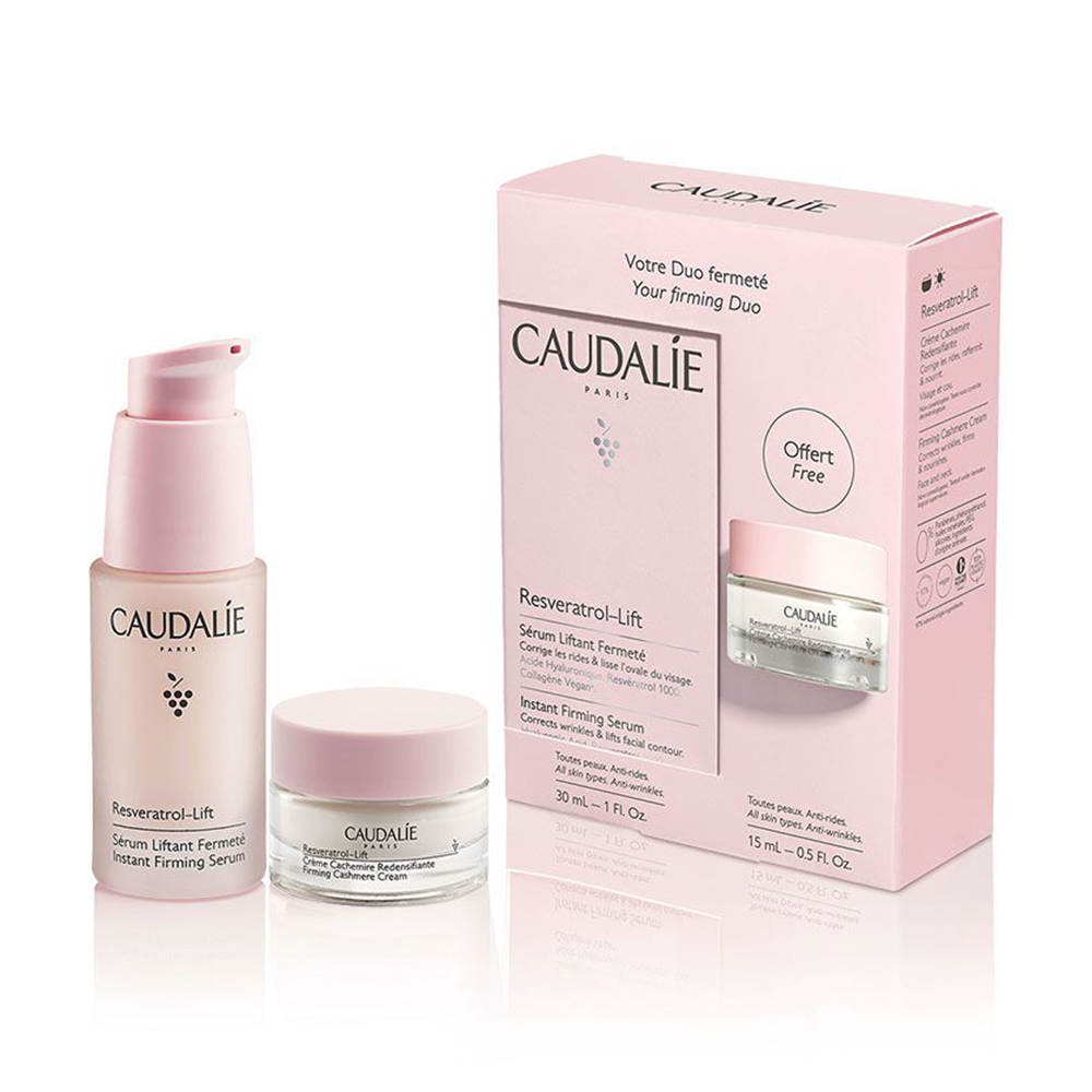 Набір для обличчя Caudalie Resveratrol Lift Duo Set (сироватка для обличчя, 30 мл + крем для обличчя, 15 мл)
Набір для обличчя Caudalie Resveratrol Lift Duo Set (сироватка для обличчя, 30 мл + крем для обличчя, 15 мл)