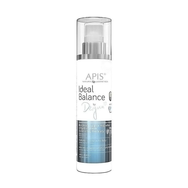 Нормалізувальний міст для обличчя Apis Natural Cosmetics Ideal Balance By Deynn Normalizing Mist з гідролатом зеленого чаю, 150 мл
Нормалізувальний міст для обличчя Apis Natural Cosmetics Ideal Balance By Deynn Normalizing Mist з гідролатом зеленого чаю, 150 мл