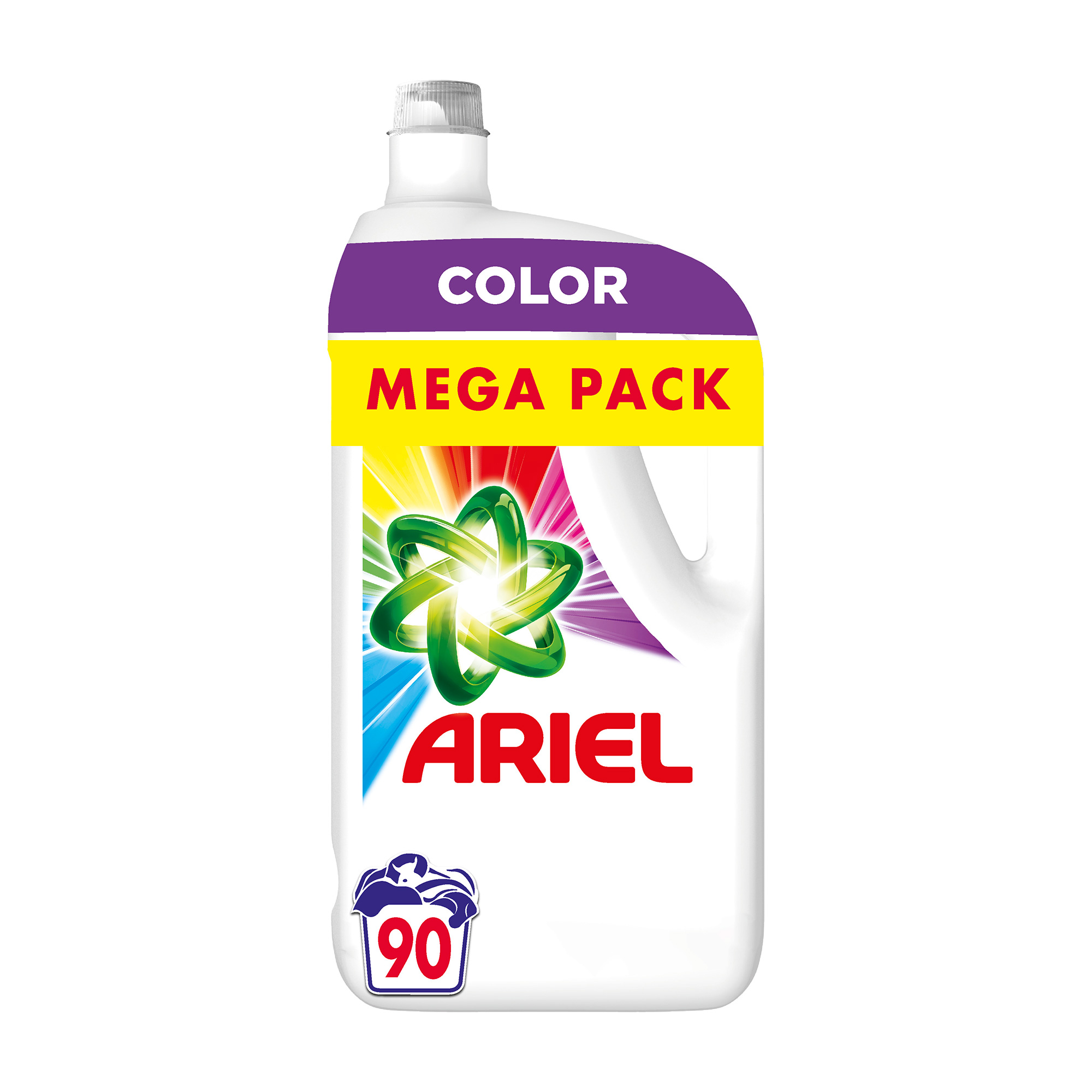 Уцінка! Гель для прання Ariel Color Clean & Fresh для кольорових речей, 90 циклів прання, 4.5 л