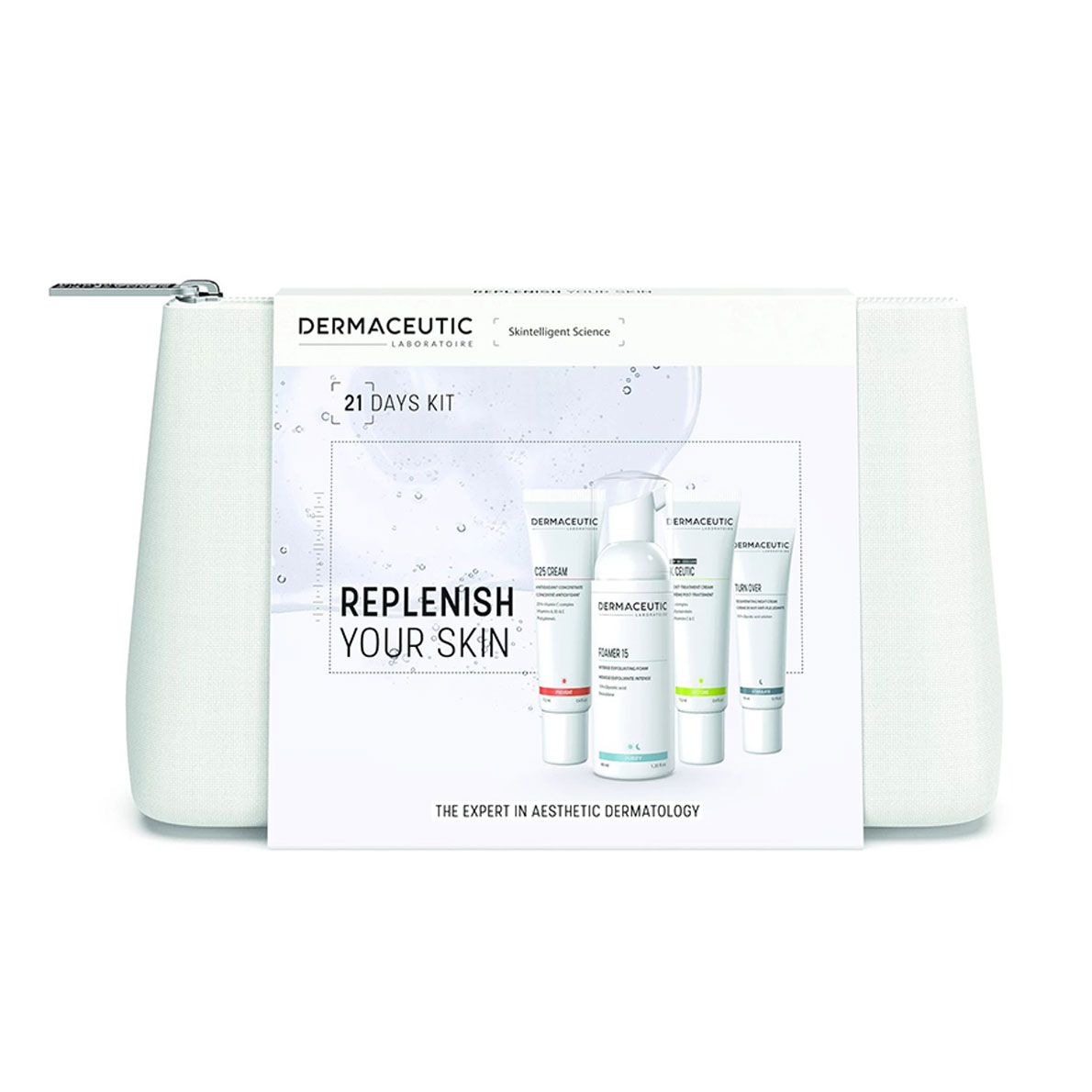 Набір для відновлення шкіри обличчя Dermaceutic 21 Days Kit Replenish Your Skin, 4 одиниці
Набір для відновлення шкіри обличчя Dermaceutic 21 Days Kit Replenish Your Skin, 4 одиниці