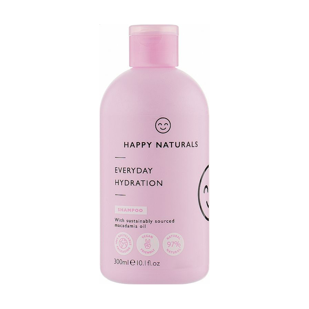 Шампунь для волосся Happy Naturals Everyday Hydration Shampoo Щоденне зволоження, 300 мл
Шампунь для волосся Happy Naturals Everyday Hydration Shampoo Щоденне зволоження, 300 мл