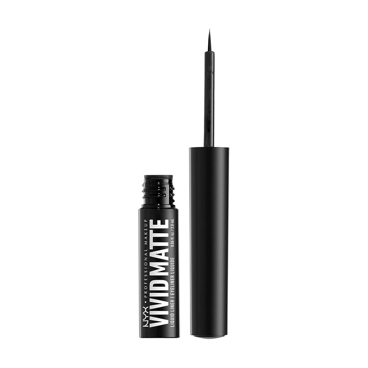 Рідка матова підводка для контурів повік NYX Professional Makeup Vivid Matte Liquid Liner 01 Black, 2 мл
Рідка матова підводка для контурів повік NYX Professional Makeup Vivid Matte Liquid Liner 01 Black, 2 мл