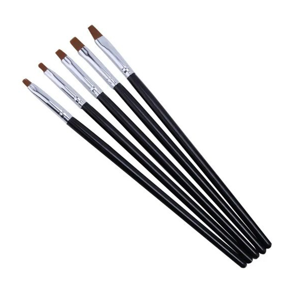 Уцінка! Набір пензлів для гелю Avenir Cosmetics з чорною ручкою, 5 шт
Уцінка! Набір пензлів для гелю Avenir Cosmetics з чорною ручкою, 5 шт