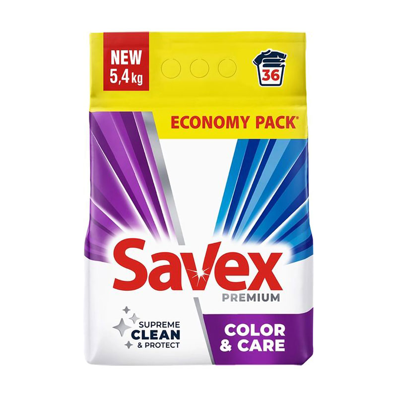 Уцінка! Пральний порошок Savex Premium Color & Care, 36 циклів прання, 5.4 кг
Уцінка! Пральний порошок Savex Premium Color & Care, 36 циклів прання, 5.4 кг