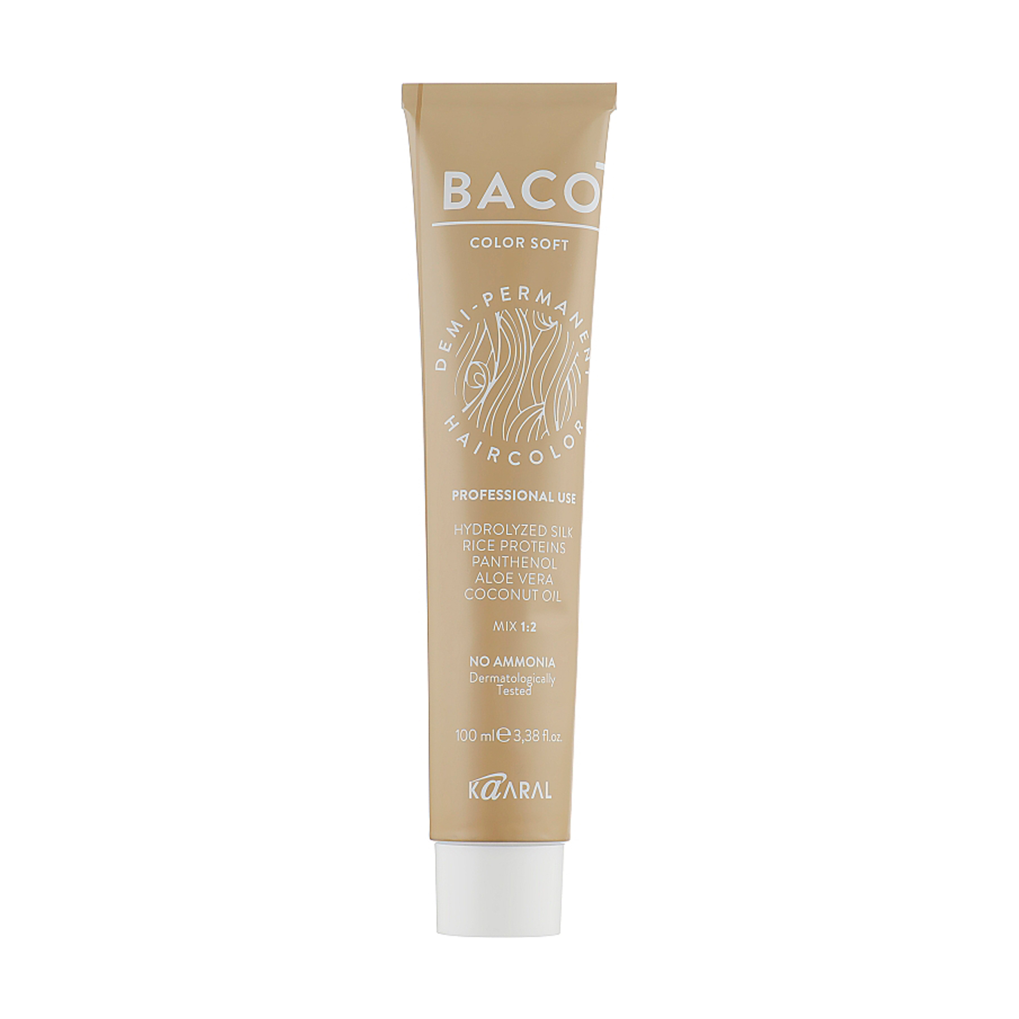 Уцінка! Напівперманентна фарба для волосся Kaaral Baco Soft Color 6.38 Темний блондин золотисто-коричневий, 100 мл
Уцінка! Напівперманентна фарба для волосся Kaaral Baco Soft Color 6.38 Темний блондин золотисто-коричневий, 100 мл