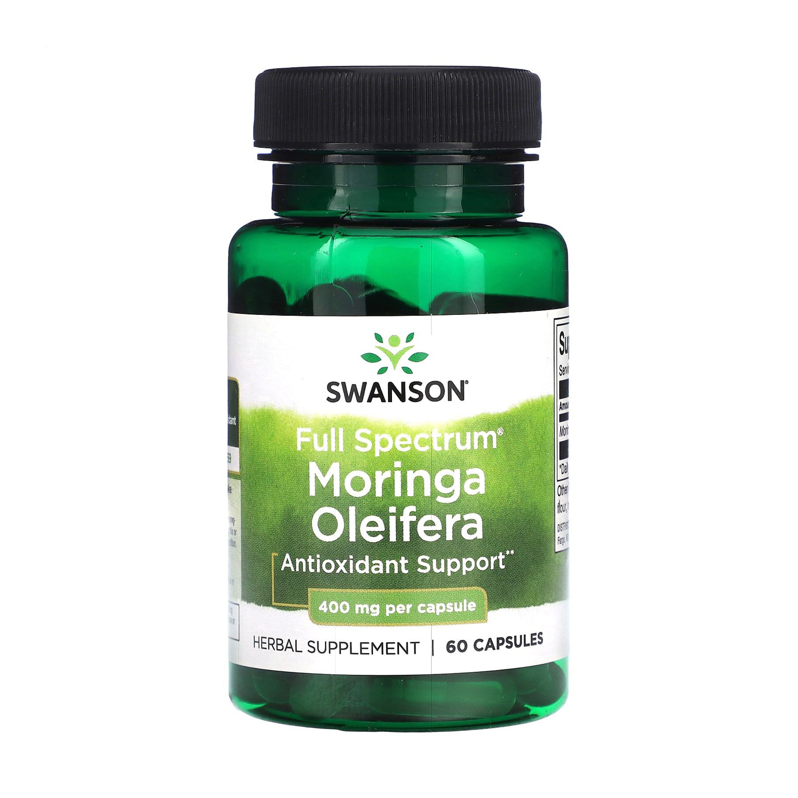 Моринга олійна Swanson Full Spectrum Moringa Oleifera 400 мг, 60 капсул
Моринга олійна Swanson Full Spectrum Moringa Oleifera 400 мг, 60 капсул