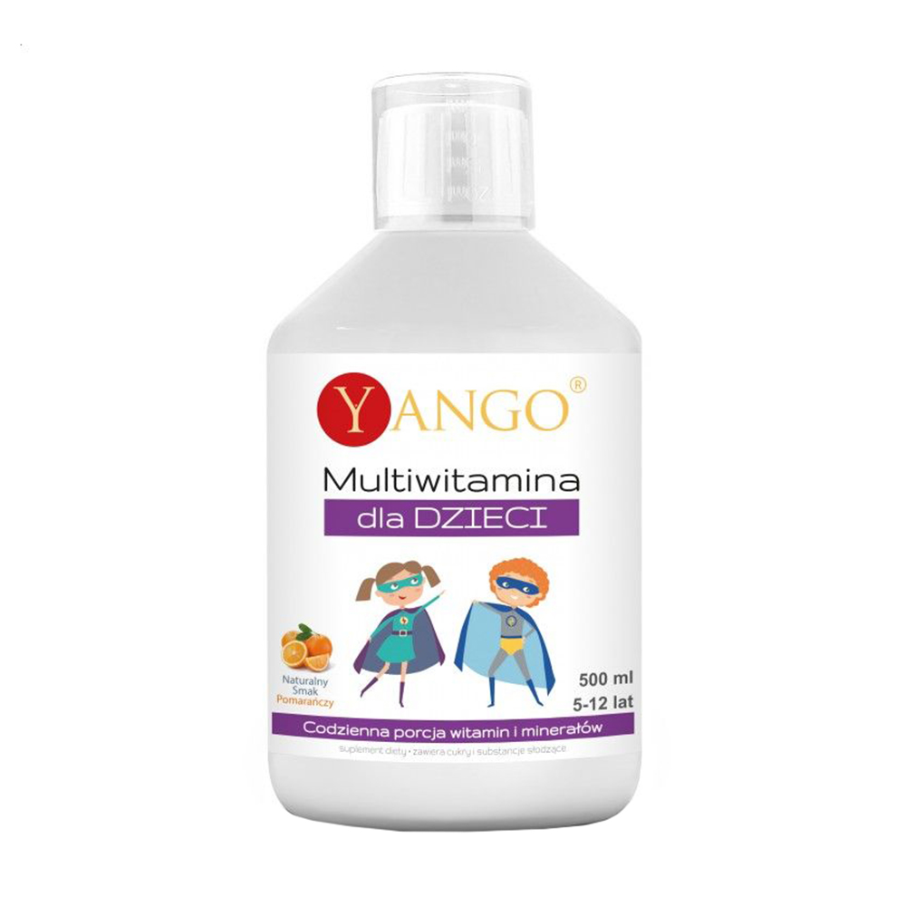 Уцінка! Дитячі мультивітаміни Yango Multivitamin for Kids, в рідині, 500 мл
Уцінка! Дитячі мультивітаміни Yango Multivitamin for Kids, в рідині, 500 мл