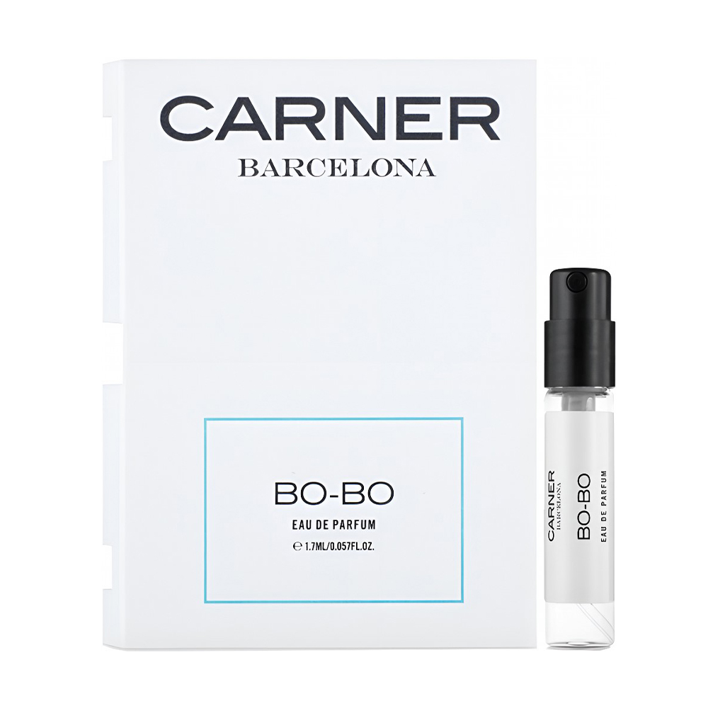 Carner Barcelona Bo-Bo Парфумована вода унісекс, 1.7 мл (пробник)
Carner Barcelona Bo-Bo Парфумована вода унісекс, 1.7 мл (пробник)