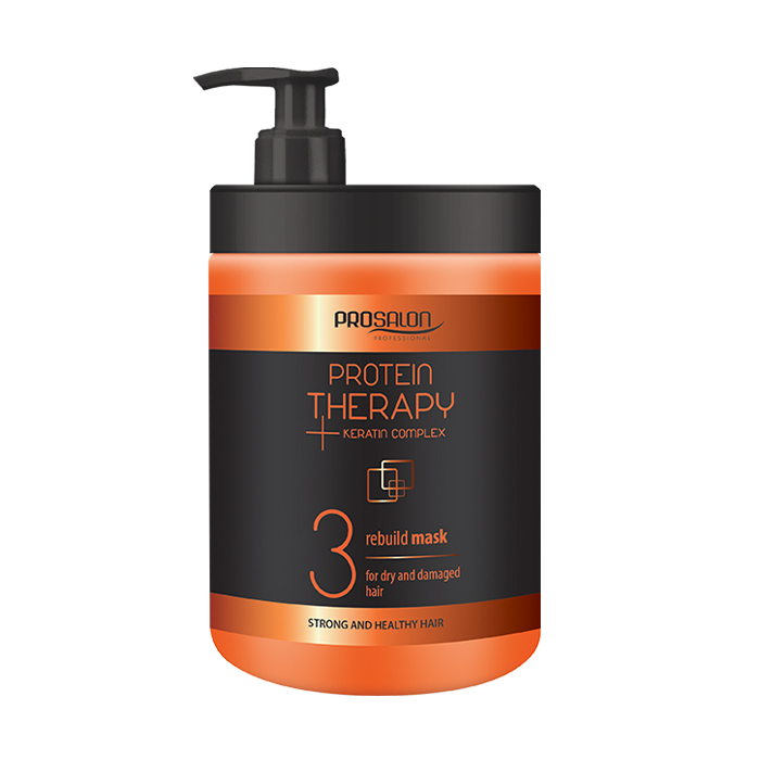 Регенерувальна маска для волосся Prosalon Professional Protein Therapy + Keratin Complex Rebuild Mask, 1 л
Регенерувальна маска для волосся Prosalon Professional Protein Therapy + Keratin Complex Rebuild Mask, 1 л
