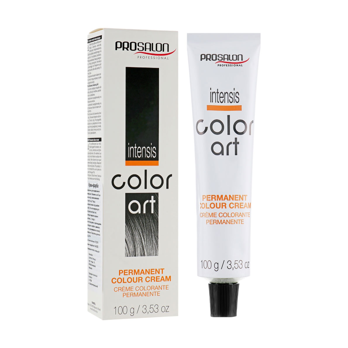 Перманентна крем-фарба для волосся Prosalon Professional Intensis Color Art 3/07 Темний палісандр, 100 г
Перманентна крем-фарба для волосся Prosalon Professional Intensis Color Art 3/07 Темний палісандр, 100 г