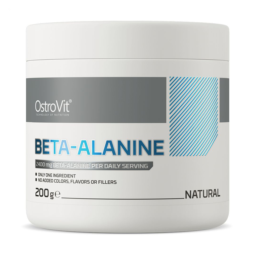 Бета-аланін OstroVit Beta-Alanine Без смаку, в порошку, 200 г
Бета-аланін OstroVit Beta-Alanine Без смаку, в порошку, 200 г