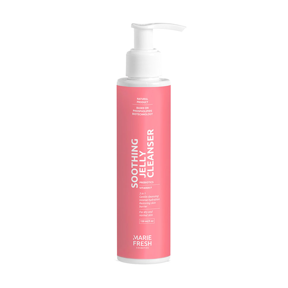 Уцінка! Заспокійливий гель для вмивання Marie Fresh Cosmetics Soothing Jelly Cleanser для сухої та нормальної шкіри, 150 мл
Уцінка! Заспокійливий гель для вмивання Marie Fresh Cosmetics Soothing Jelly Cleanser для сухої та нормальної шкіри, 150 мл