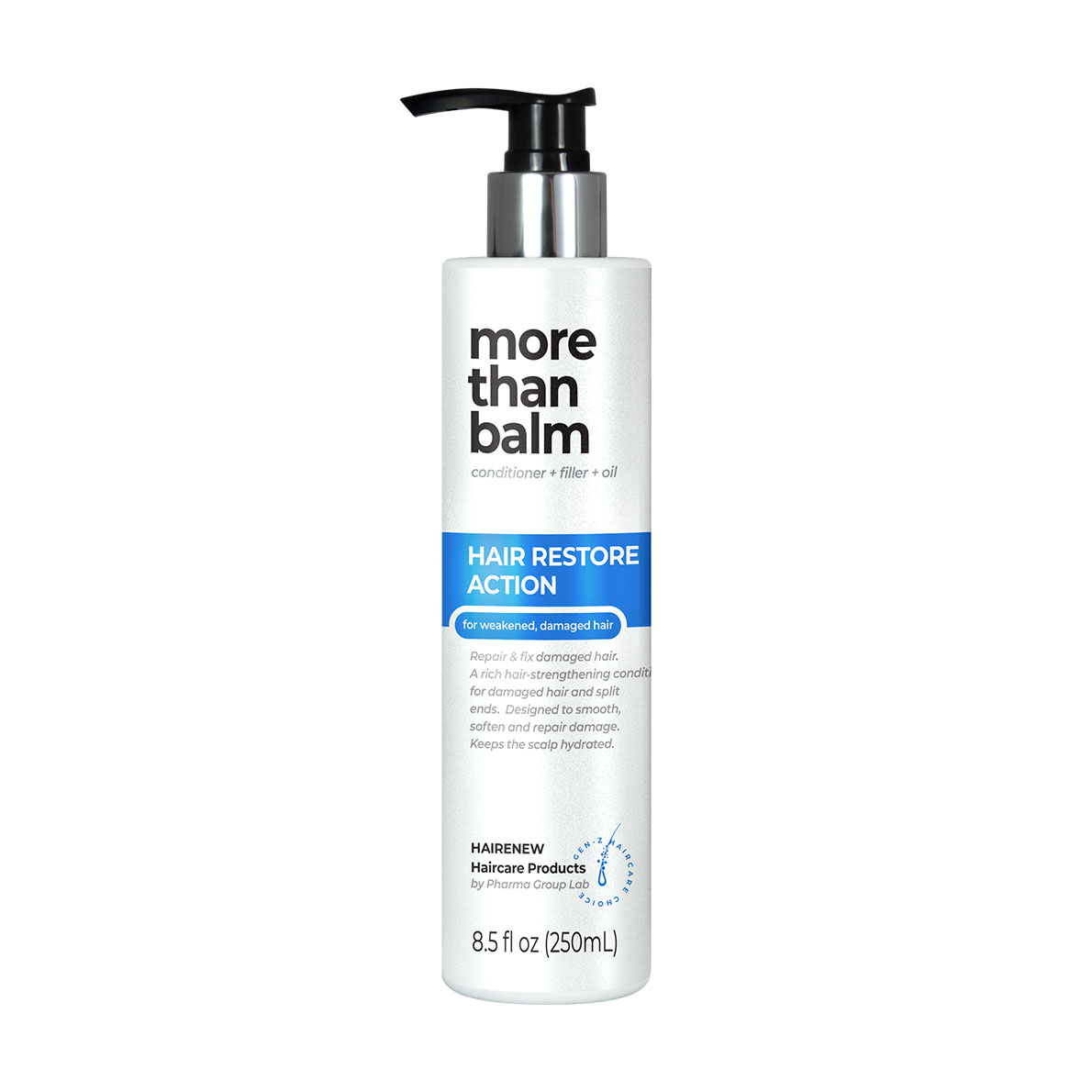 Уцінка! Бальзам для волосся Hairenew Hair Restore Action Balm Експрес-відновлення, 250 мл
Уцінка! Бальзам для волосся Hairenew Hair Restore Action Balm Експрес-відновлення, 250 мл