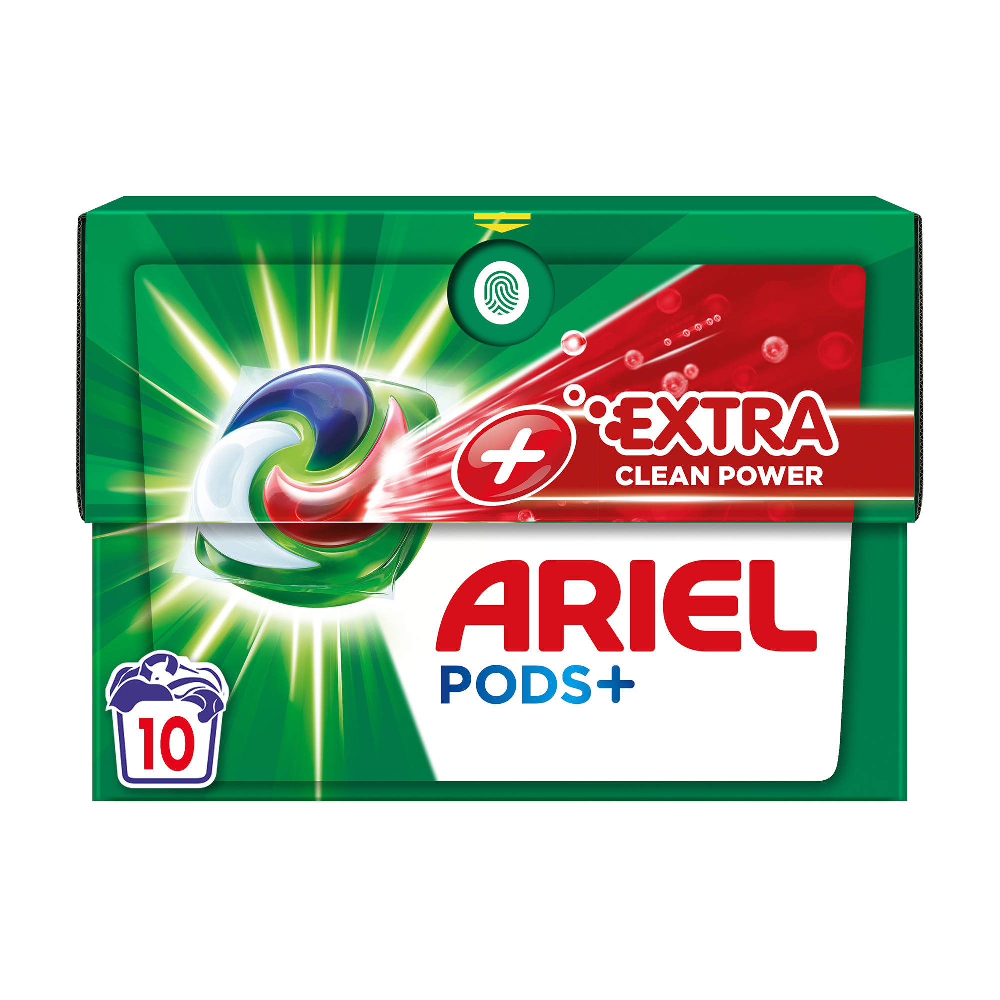 Капсули для прання Ariel Pods+ Extra Clean Power Сила екстраочищення, 10 циклів прання, 10 шт
Капсули для прання Ariel Pods+ Extra Clean Power Сила екстраочищення, 10 циклів прання, 10 шт