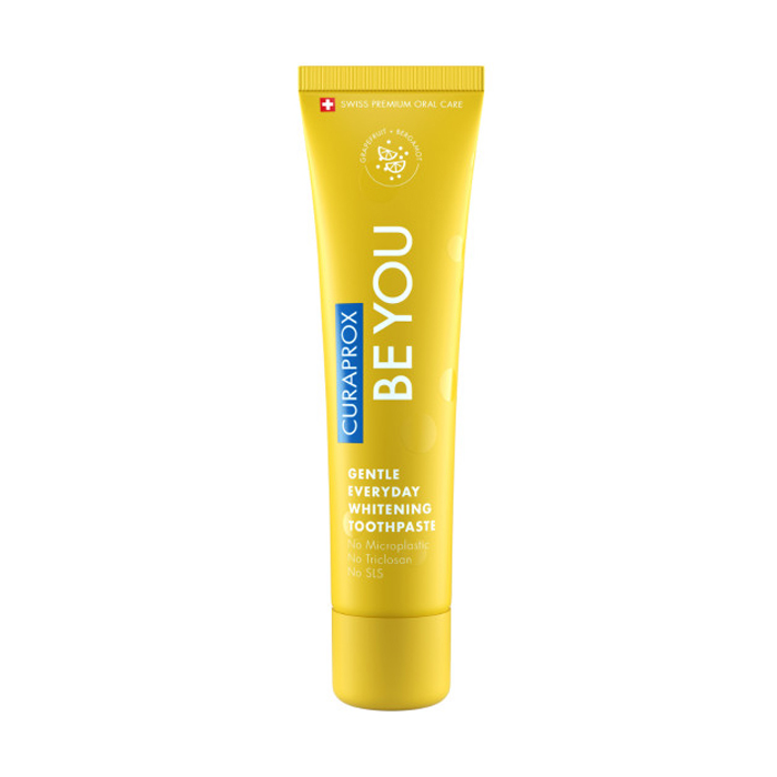 Відбілювальна зубна паста Curaprox Be You Rising Star Toothpaste Grapefruit + Bergamot Грейпфрут + бергамот, 60 мл
Відбілювальна зубна паста Curaprox Be You Rising Star Toothpaste Grapefruit + Bergamot Грейпфрут + бергамот, 60 мл