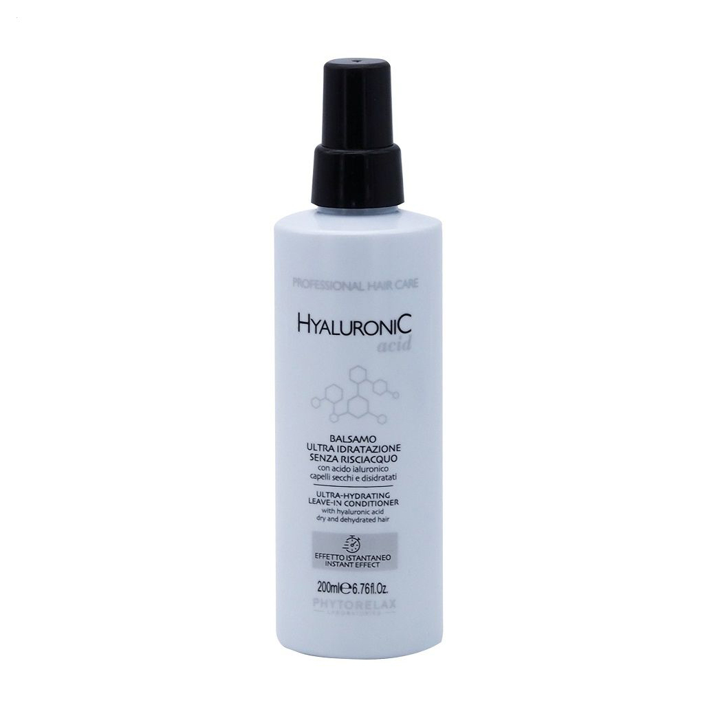 Незмивний кондиціонер для волосся Phytorelax Laboratories Hyaluronic Acid Ultra-Hydrating Leave-In Conditioner, 200 мл
Незмивний кондиціонер для волосся Phytorelax Laboratories Hyaluronic Acid Ultra-Hydrating Leave-In Conditioner, 200 мл