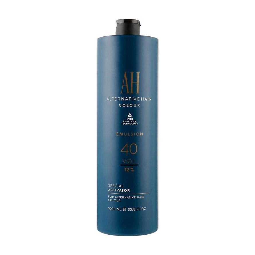 Окислювач-емульсія для волосся Artistic Hair Alternative Colour Emulsion 40 vol 12%, 1 л
Окислювач-емульсія для волосся Artistic Hair Alternative Colour Emulsion 40 vol 12%, 1 л