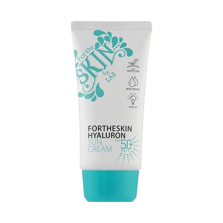 Сонцезахисний крем для обличчя Fortheskin Hyaluron Sun Cream SPF50+/PA+++ з гіалуроновою кислотою, 70 мл
Сонцезахисний крем для обличчя Fortheskin Hyaluron Sun Cream SPF50+/PA+++ з гіалуроновою кислотою, 70 мл