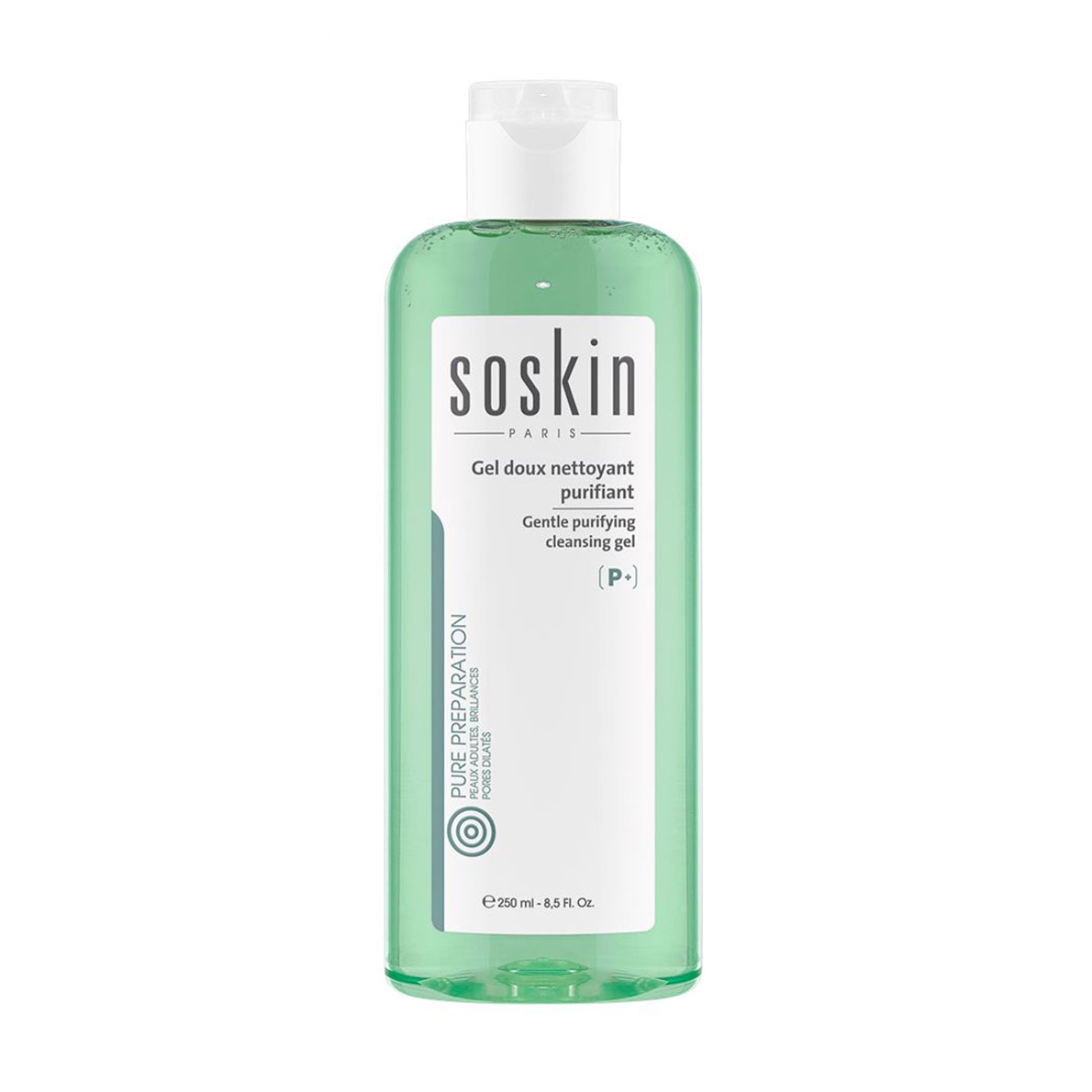Очищувальний гель для обличчя Soskin Gentle Purifying Cleansing Gel для жирної та комбінованої шкіри, 250 мл
Очищувальний гель для обличчя Soskin Gentle Purifying Cleansing Gel для жирної та комбінованої шкіри, 250 мл