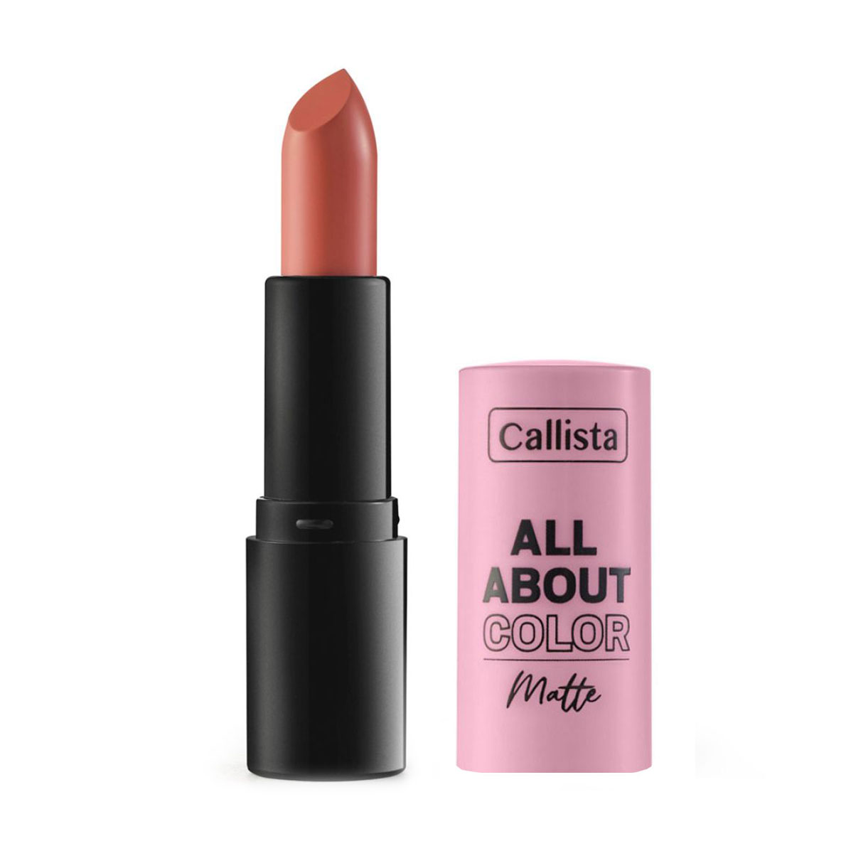 Матова помада для губ Callista All About Color Matte Lipstick 501 Our Juliet, 4 г
Матова помада для губ Callista All About Color Matte Lipstick 501 Our Juliet, 4 г