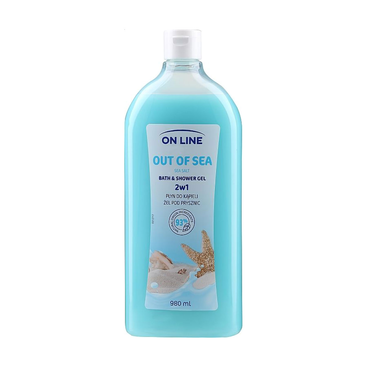 Гель для душу On Line Out Of Sea Bath & Shower Gel Морська сіль та термальна вода, 980 мл
Гель для душу On Line Out Of Sea Bath & Shower Gel Морська сіль та термальна вода, 980 мл