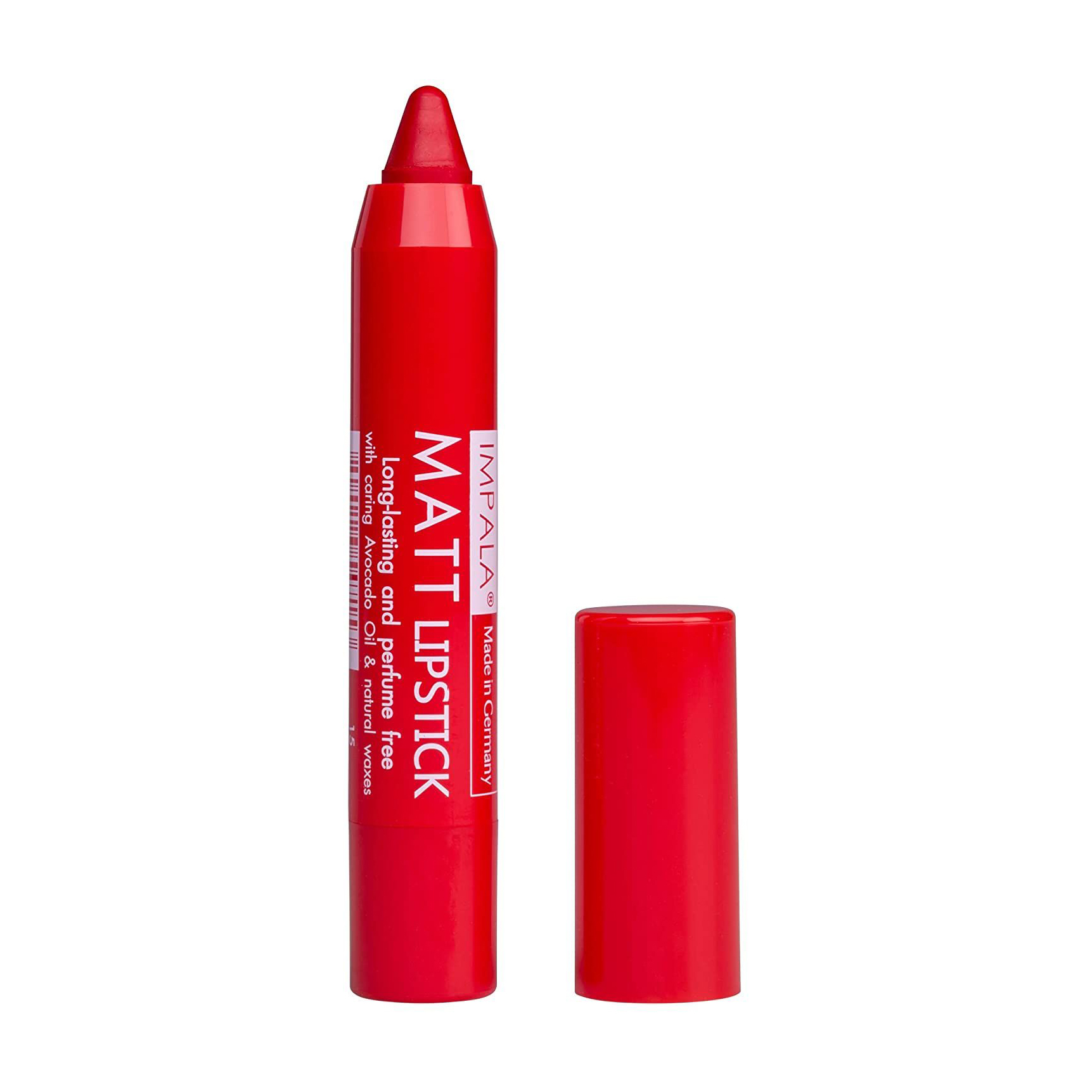 Матова помада-стік для губ Impala Matt Lipstick 15 Red Alert, 3 г
Матова помада-стік для губ Impala Matt Lipstick 15 Red Alert, 3 г