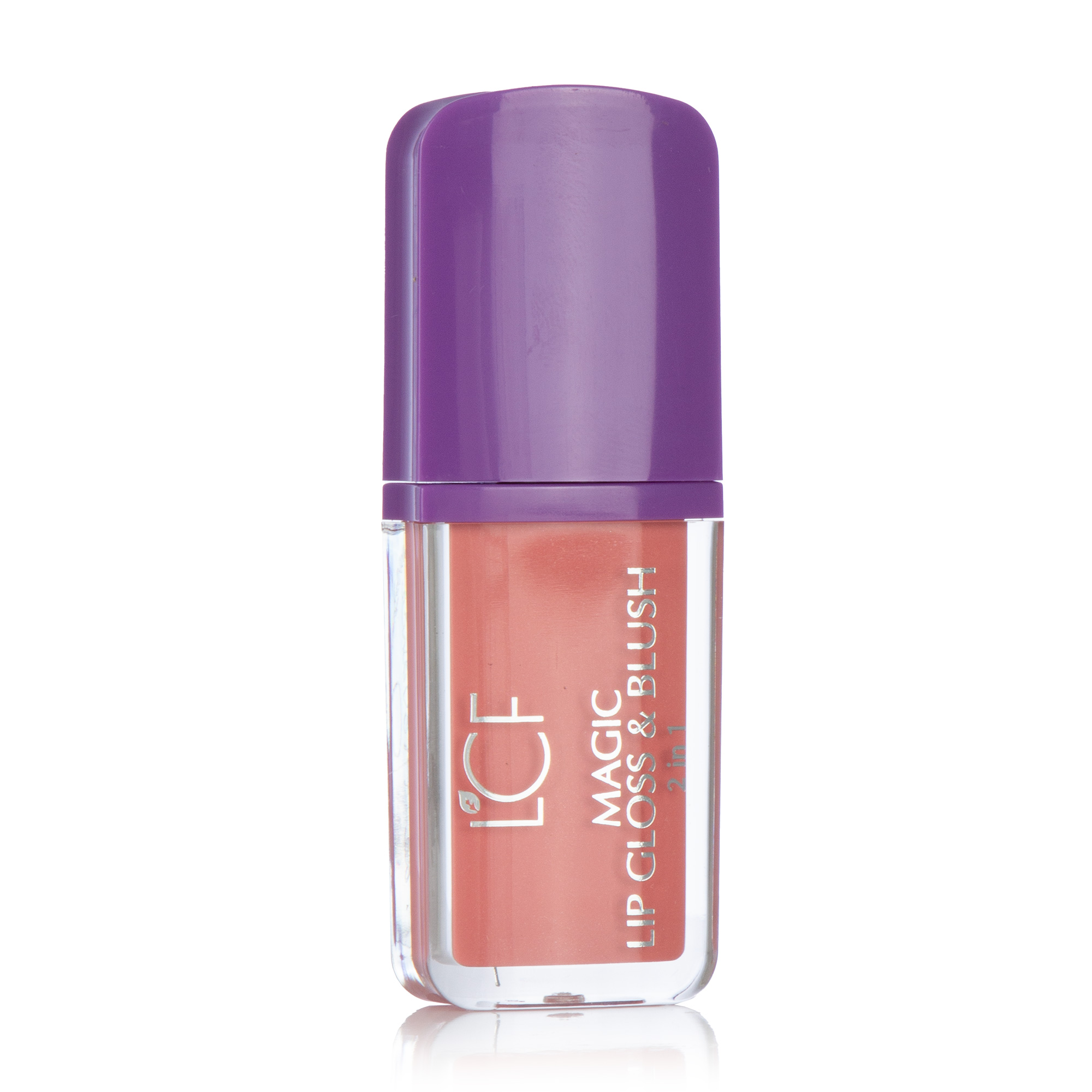 Блиск для губ + рум'яна для обличчя 2 в 1 LCF de Provance Magic Lip Gloss & Blush, тон 2, 7 г
Блиск для губ + рум'яна для обличчя 2 в 1 LCF de Provance Magic Lip Gloss & Blush, тон 2, 7 г
