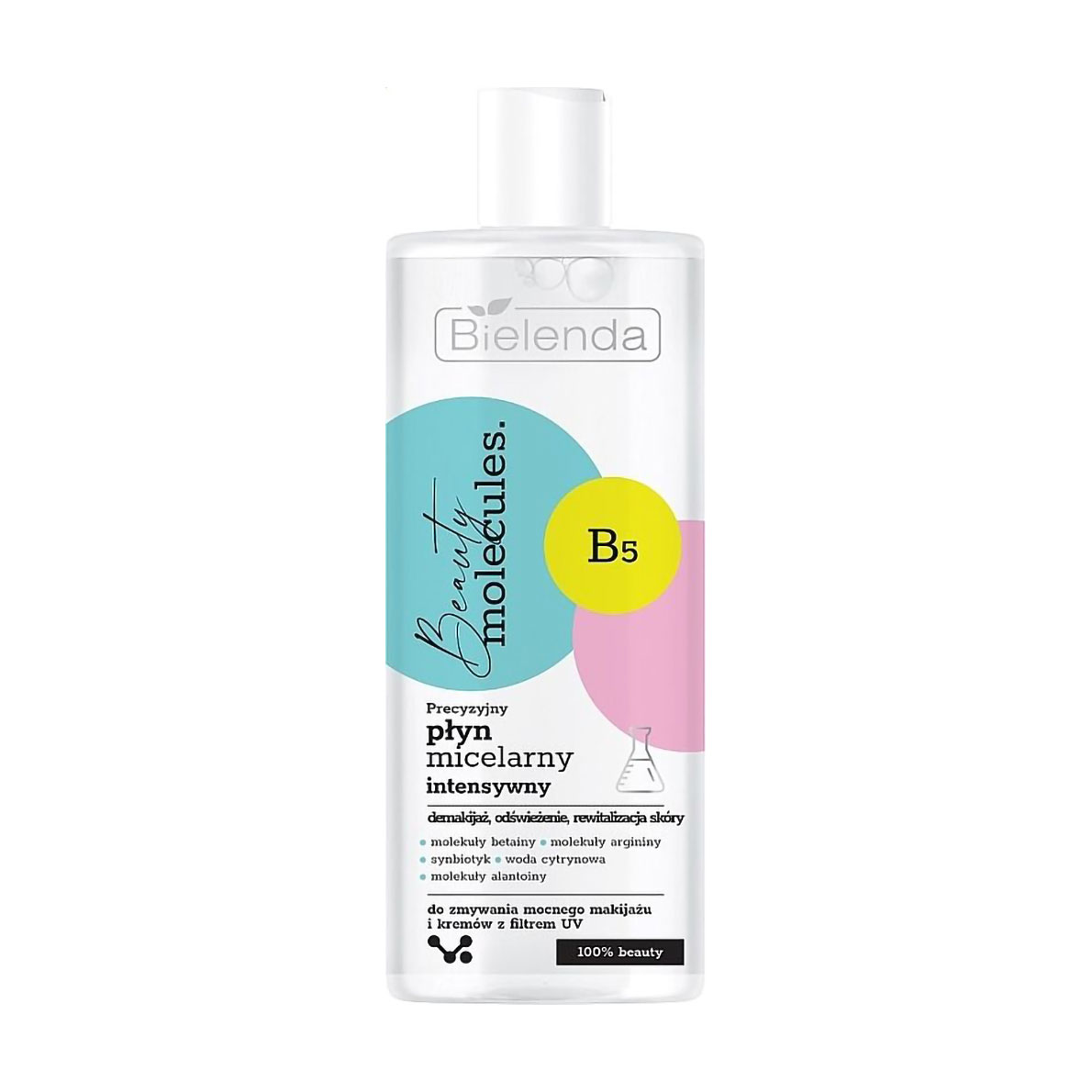 Інтенсивна міцелярна вода Bielenda Beauty Molecules Micellar Water для зняття стійкого макіяжу, 500 мл
Інтенсивна міцелярна вода Bielenda Beauty Molecules Micellar Water для зняття стійкого макіяжу, 500 мл