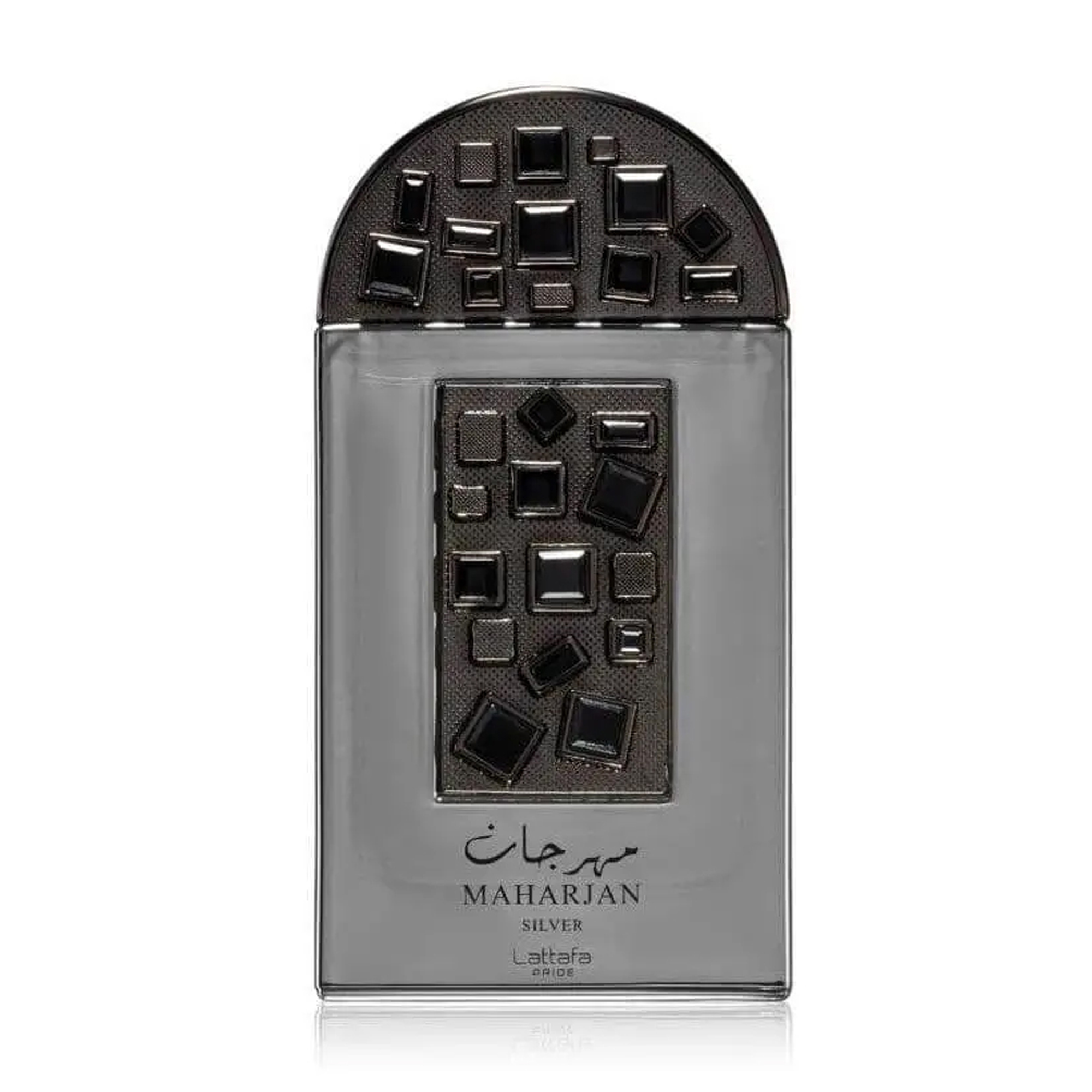 Lattafa Perfumes Maharjan Silver Парфумована вода унісекс, 100 мл
Lattafa Perfumes Maharjan Silver Парфумована вода унісекс, 100 мл