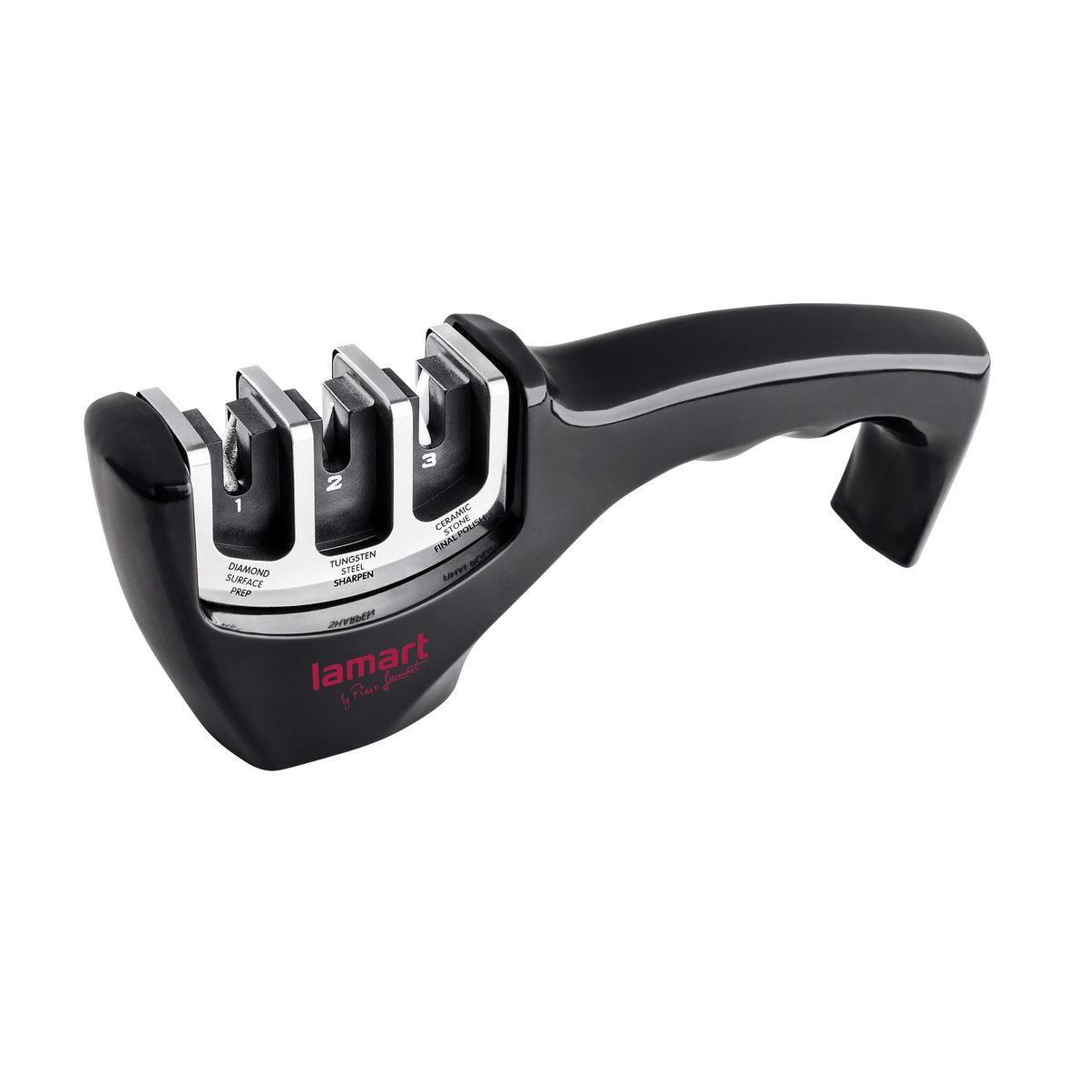 Точило для ножів Lamart Edge 3-ступеневе (LT2058)
Точило для ножів Lamart Edge 3-ступеневе (LT2058)