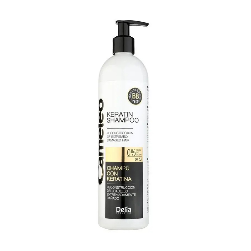 Шампунь Delia Cosmetics Cameleo ВВ Anti Damage Keratin Shampoo для пошкодженого волосся, з кератином, 500 мл
Шампунь Delia Cosmetics Cameleo ВВ Anti Damage Keratin Shampoo для пошкодженого волосся, з кератином, 500 мл
