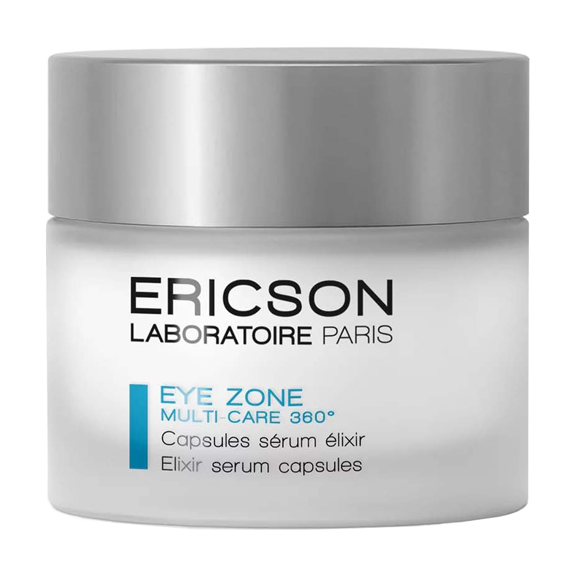 Сироватка-еліксир для шкіри навколо очей у капсулах Ericson Laboratoire Eye Zone Multi-Care 360 Elixir Serum, 60 шт
Сироватка-еліксир для шкіри навколо очей у капсулах Ericson Laboratoire Eye Zone Multi-Care 360 Elixir Serum, 60 шт