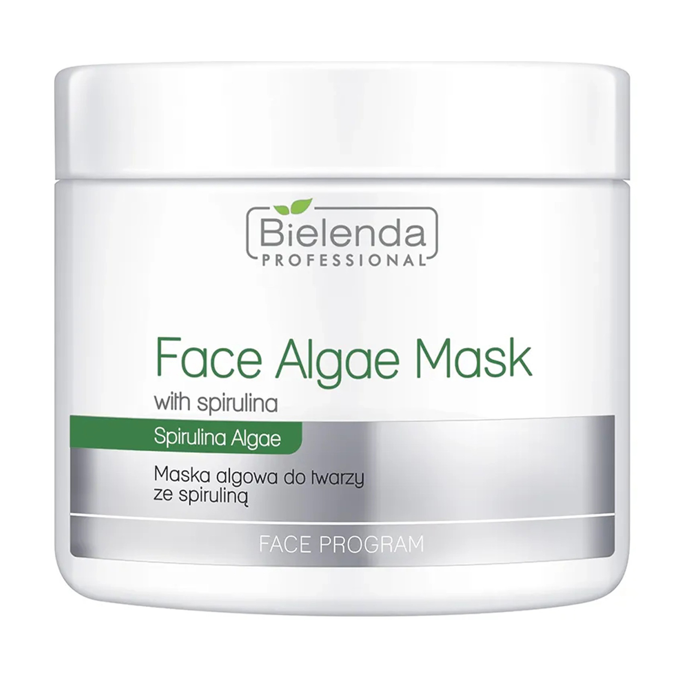 Уцінка! Альгінатна маска для обличчя Bielenda Professional Face Program Face Algae Mask зі спіруліною, 190 г
Уцінка! Альгінатна маска для обличчя Bielenda Professional Face Program Face Algae Mask зі спіруліною, 190 г