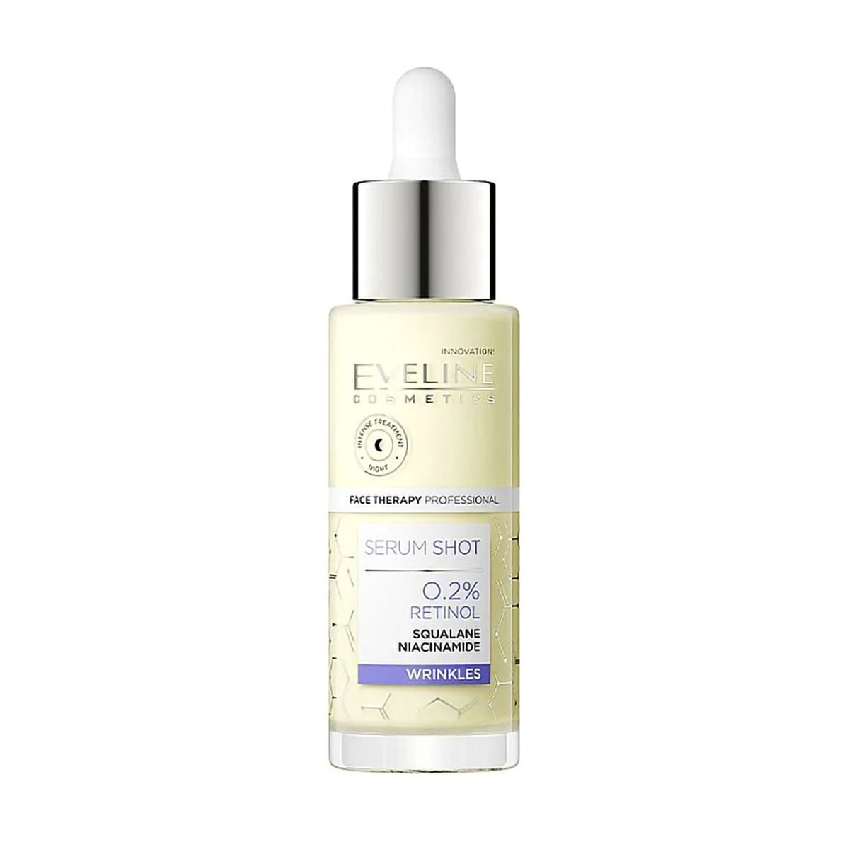 Уцінка! Омолоджувальна сироватка для обличчя Eveline Cosmetics Face Therapy Professional Serum Shot 0.2% Retinol, 30 мл
Уцінка! Омолоджувальна сироватка для обличчя Eveline Cosmetics Face Therapy Professional Serum Shot 0.2% Retinol, 30 мл