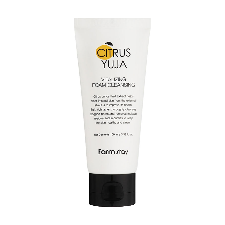 Уцінка! Пінка для вмивання обличчя FarmStay Citrus Yuja Vitalizing Foam Cleansing з екстрактом юдзу, 100 мл
Уцінка! Пінка для вмивання обличчя FarmStay Citrus Yuja Vitalizing Foam Cleansing з екстрактом юдзу, 100 мл