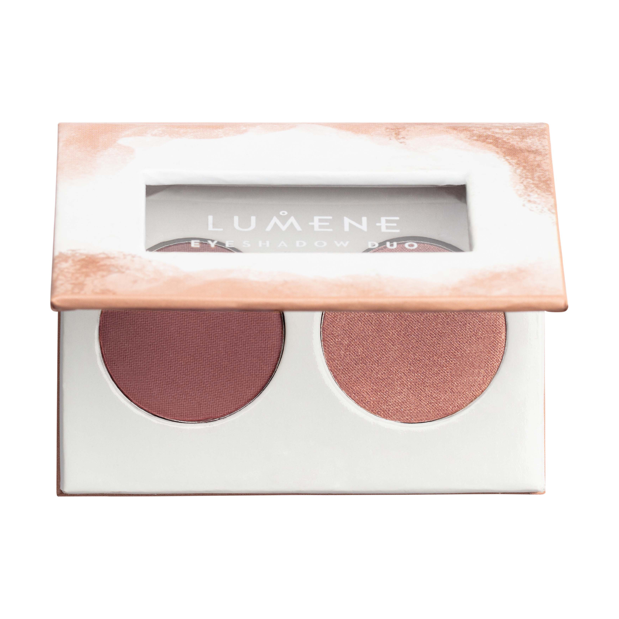 Уцінка! Подвійні тіні для повік Lumene Eyeshadow Duo 3 Rosy Twilight, 3.2 г
Уцінка! Подвійні тіні для повік Lumene Eyeshadow Duo 3 Rosy Twilight, 3.2 г