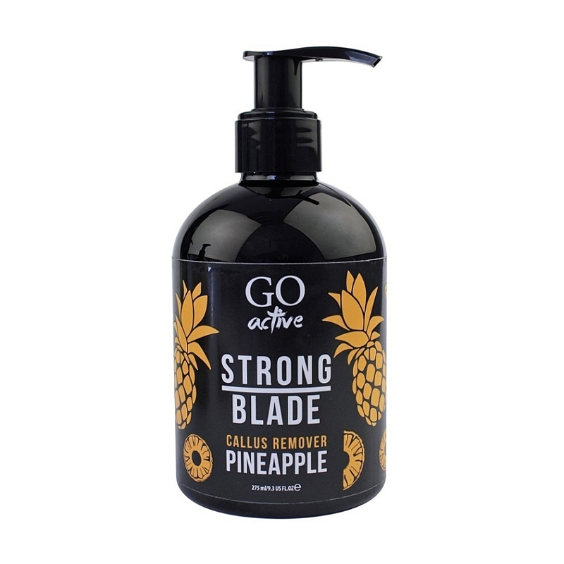 Кислотний пілінг для педикюру GO Active Soft Blade Callus Remover Pineapple, 275 мл
Кислотний пілінг для педикюру GO Active Soft Blade Callus Remover Pineapple, 275 мл