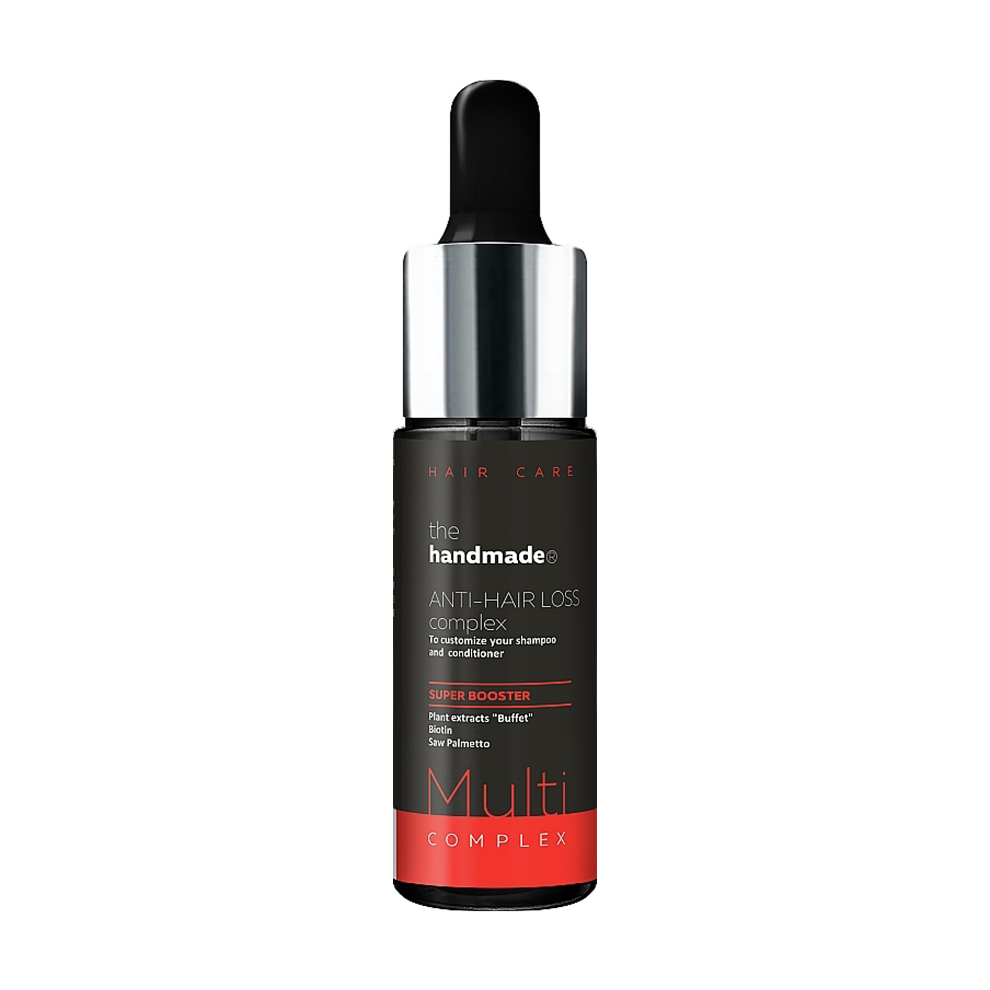 Уцінка! Мультикомпонентний комплекс The handmade Anti-Hair Loss Complex Super Booster Проти випадіння волосся, 14 мл
Уцінка! Мультикомпонентний комплекс The handmade Anti-Hair Loss Complex Super Booster Проти випадіння волосся, 14 мл