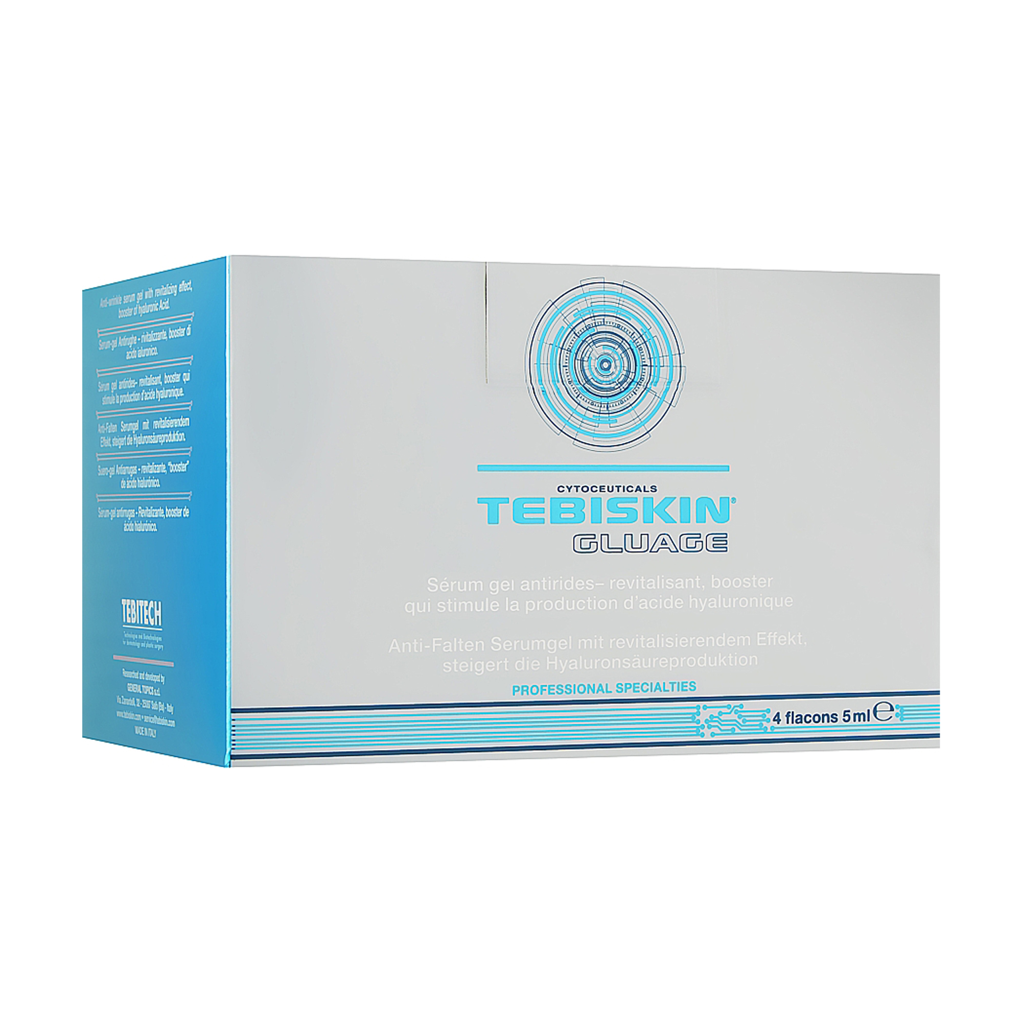 Уцінка! Сироватка для обличчя Tebiskin Gluage Serum проти зморщок, 4*5 мл
Уцінка! Сироватка для обличчя Tebiskin Gluage Serum проти зморщок, 4*5 мл